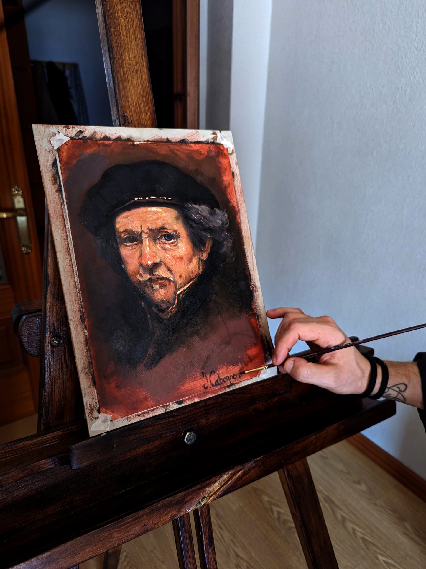 Estudio Barroco de Rembrandt - Rembrandt
