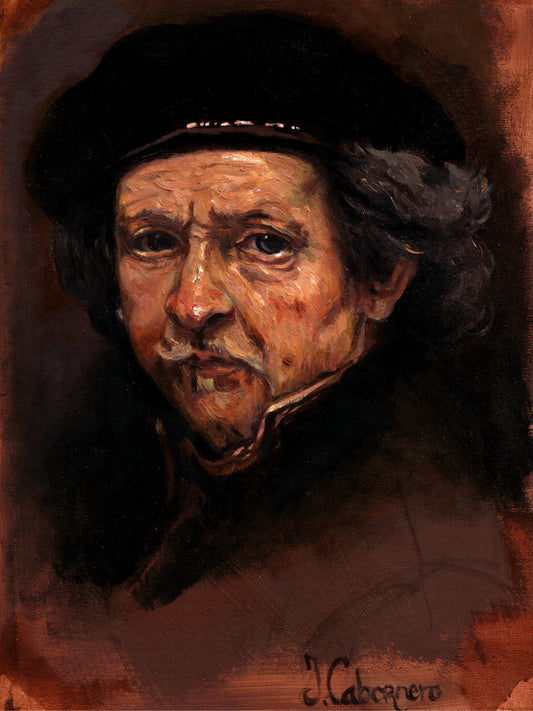 Rembrandt's Baroque Study - Rembrandt